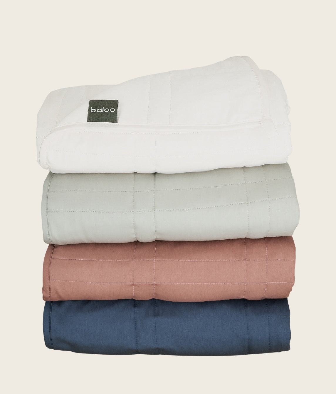 White cheap weighted blankets