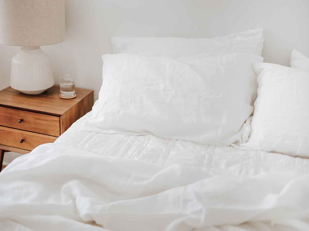 Stonewashed Linen Sheets Baloo Living