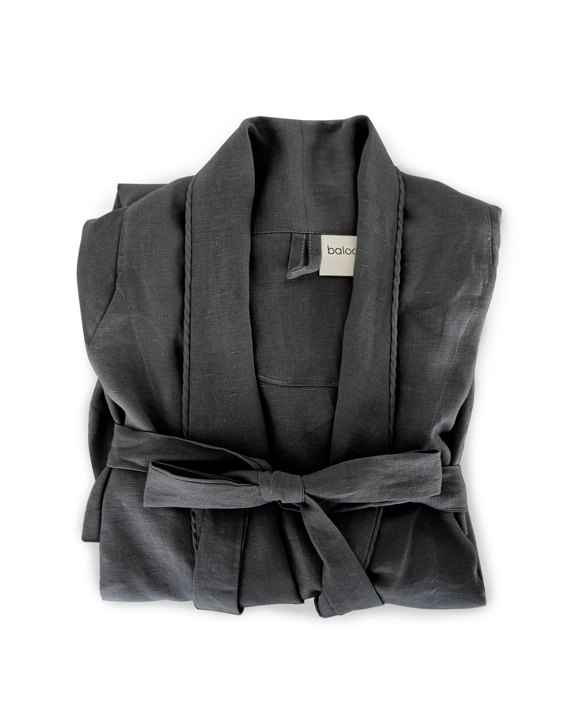 Paloma French Linen Robe – Baloo Living