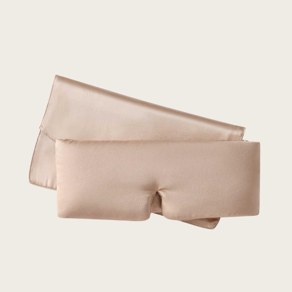 The Weighted Silk Sleep Mask