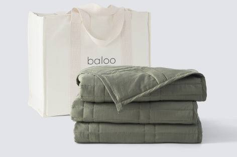 Weighted Blankets by Baloo Living I Natural materials for deep sleep
