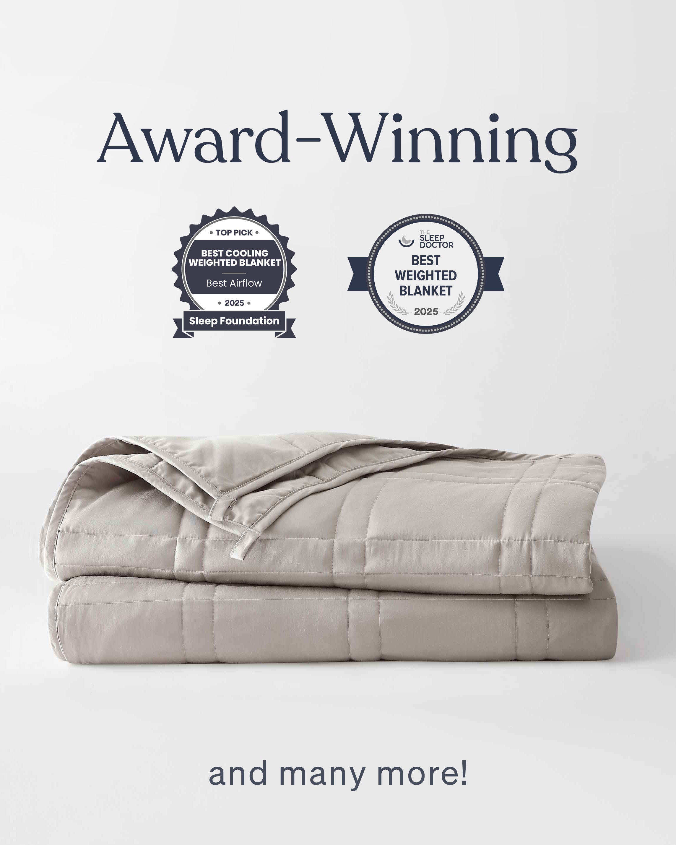 Weighted Blankets by Baloo Living I Natural materials for deep sleep