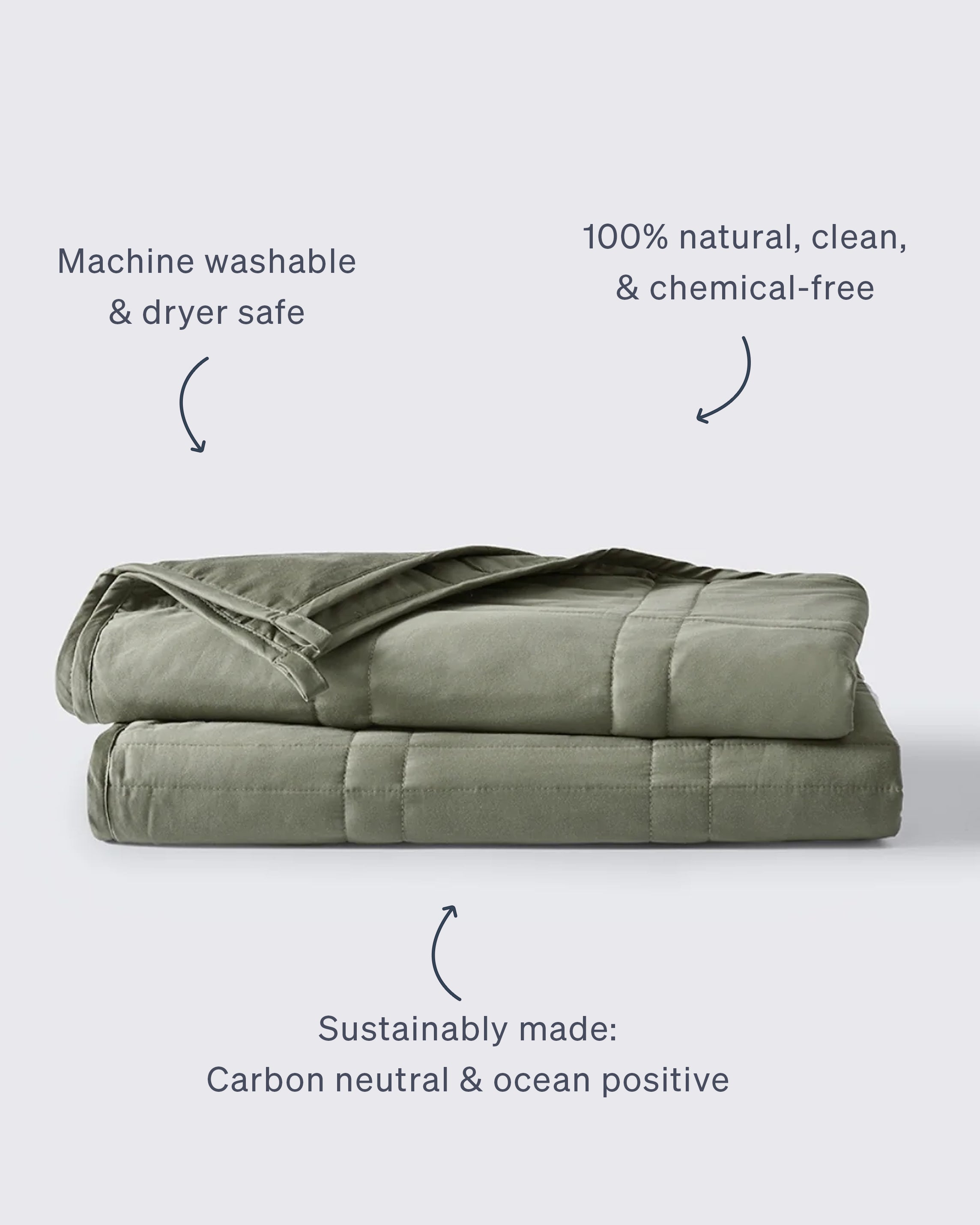 Weighted Blankets by Baloo Living I Natural materials for deep sleep