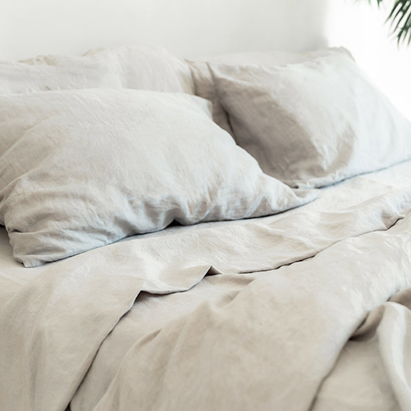 Stonewashed Linen Sheets - Individual Flat & Fitted Sheets - Warehouse Sale